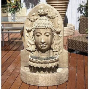 buddha lotus statue